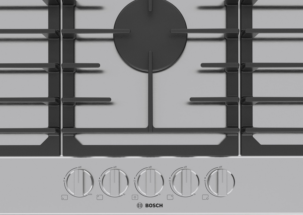 300 SERIES,36 GAS COOKTOP,5 BURNER,SS 
