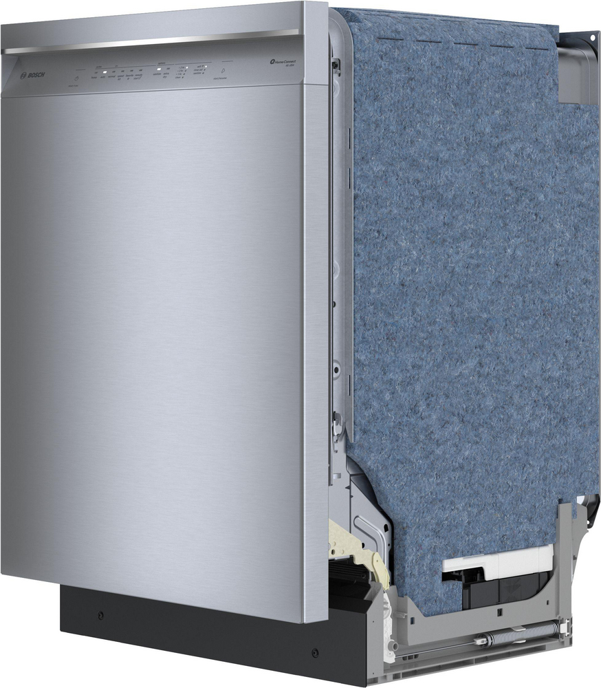 300 24 RECESSED HNDL, ESTAR, 5/4 CYCLES, 46 DBA,STANDARD 3RD RACK - SS 