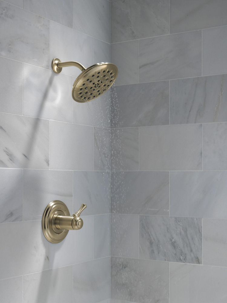 DELTA UNIVERSAL SHOWERING COMPONENTS H2OKINETIC 4-SETTING SHOWER HEAD WITH ULTRASOAK 