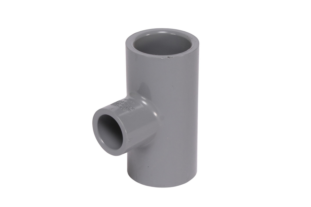 XIRTEC&reg; CPVC Grey Socket Weld 200F Schedule 80 CPVC Reducing Tee in Grey 